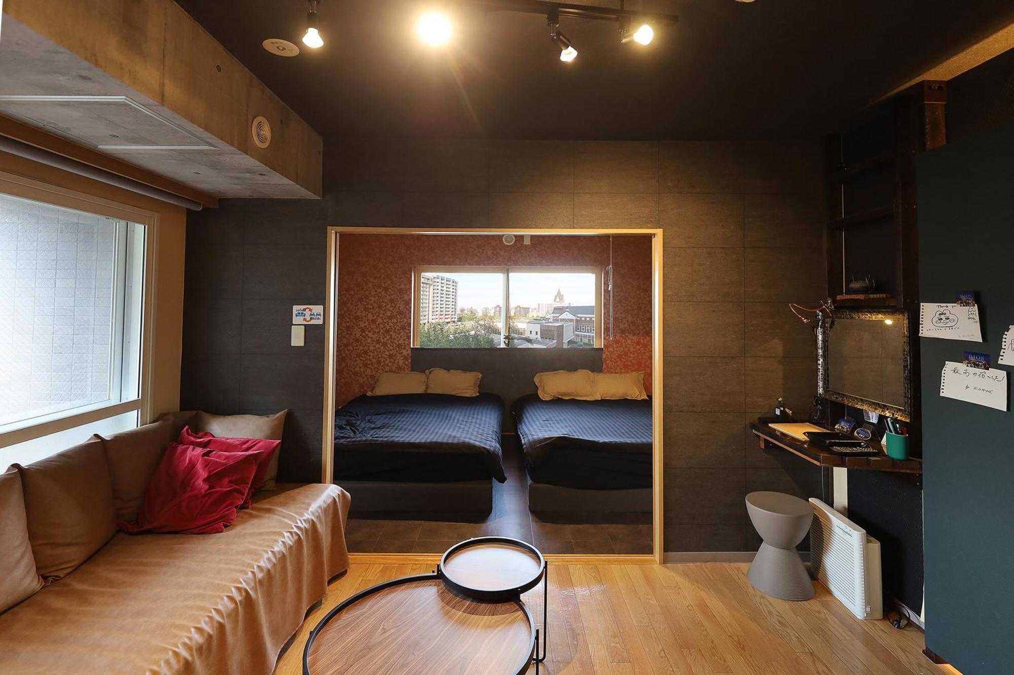 Biosvilla522-Sapporo Susukino Night- 1Room W-Beds2&S-Beds2 6Persons Luaran gambar