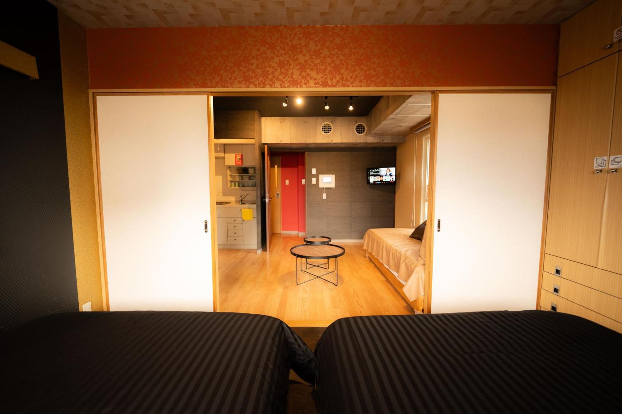 Biosvilla522-Sapporo Susukino Night- 1Room W-Beds2&S-Beds2 6Persons Luaran gambar
